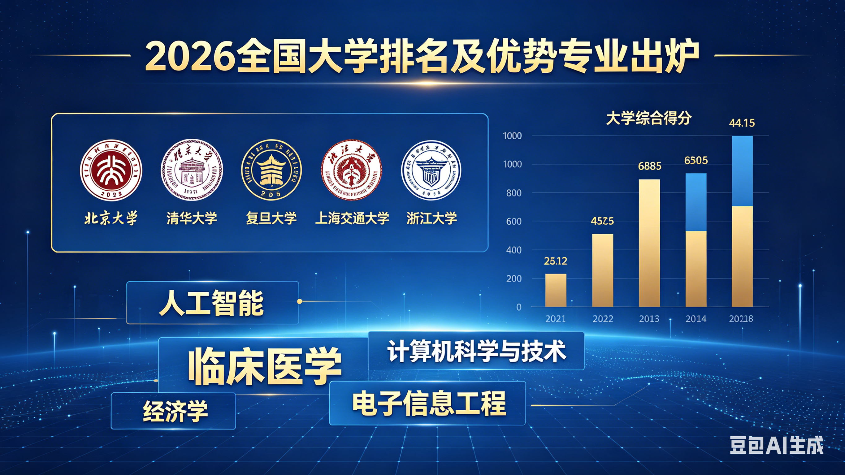 2026全国大学排名及优势专业出炉